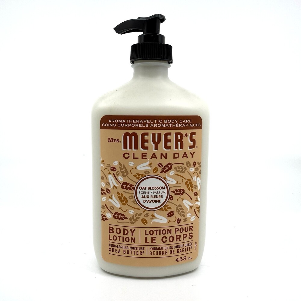 Mrs. Meyers Clean Day Hand Body Lotion Oat Blossom 16 oz/ 458 mL DISCONTINUED